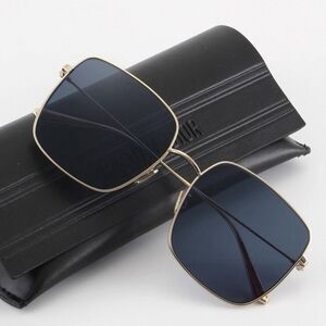 Dior Oversized Gold Frame Square